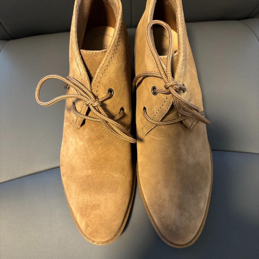 Clarks Suede Booties NWOT